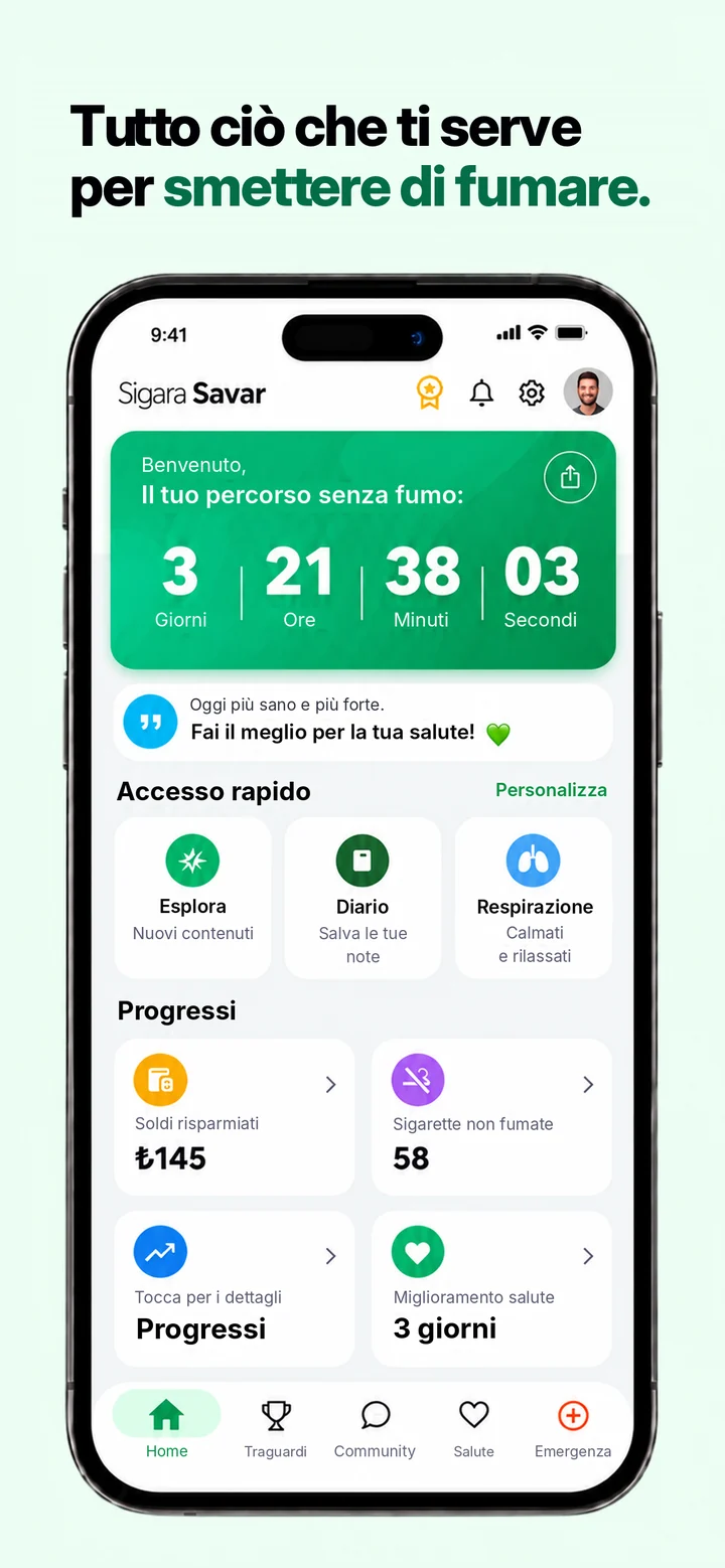 Immagine di Sigara Savar: schermata iniziale e progressi